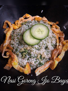 Foto resep Nasi Goreng Ijo Bayam