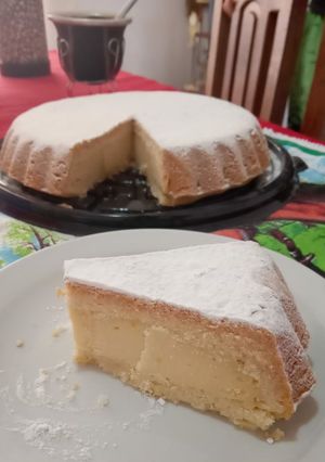 Una foto de Tarta de ricota 🥧🤍 (sin manteca/mantequilla)