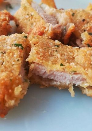 Foto principal de Pollo rebozado con avena, especial de Tony 🐸💕