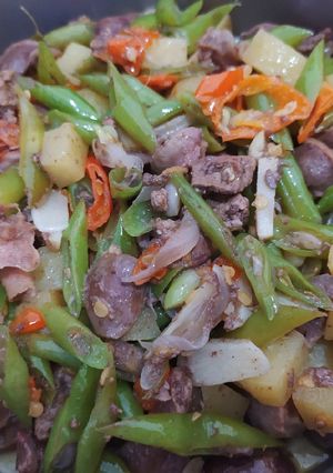 Foto resep Tumis Buncis Kentang Ati Ampela