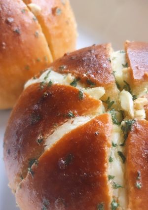 Foto resep Korean Garlic Cheese Bread