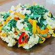 Tumis Sawi Telur Gobal-Gabul