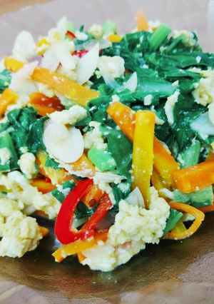 Foto resep Tumis Sawi Telur Gobal-Gabul