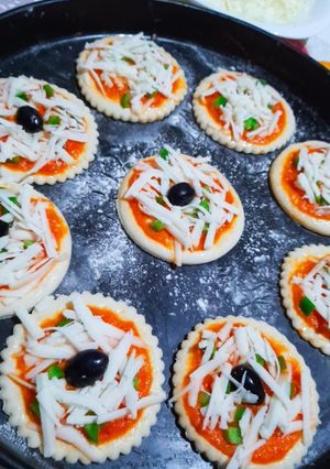 Une photo de Mini pizza