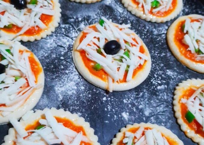 Recette Délicieux Mini pizza