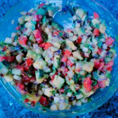 A picture of Kachumbari.