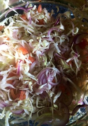 Una foto de Ensalada repollada de cocinemos como antes