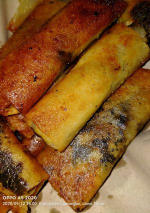 Foto resep Lumpia pisang coklat