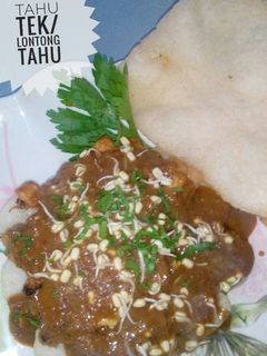 Foto resep Tahu Tek /Lontong Tahu