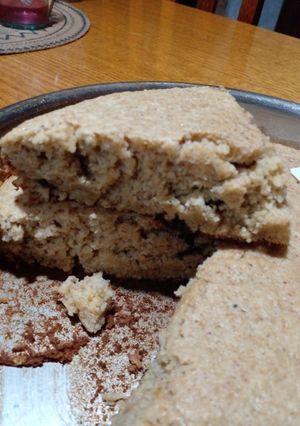 Una foto de Torta de avena con pasas de uva