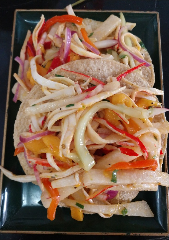 Una foto de Ensalada de surimi