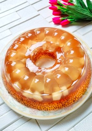 Foto resep Puding Tanpa Busa Rasa Mangga