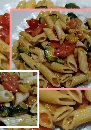 Una foto de Penne rigate C/salteado