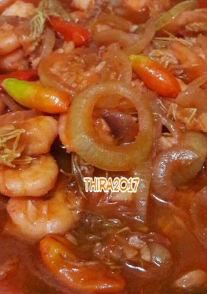 Foto resep Udang Asam Manis ala resto
