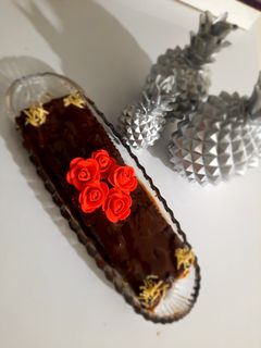 عکسی از دستور کیک یخچالی