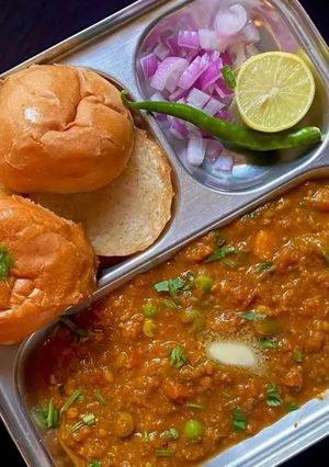 A picture of Pav Bhaji (India).