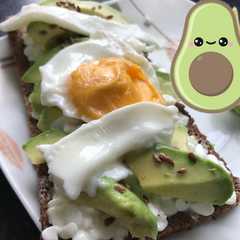 Una foto de Tosta de Aguacate saludable 🥑