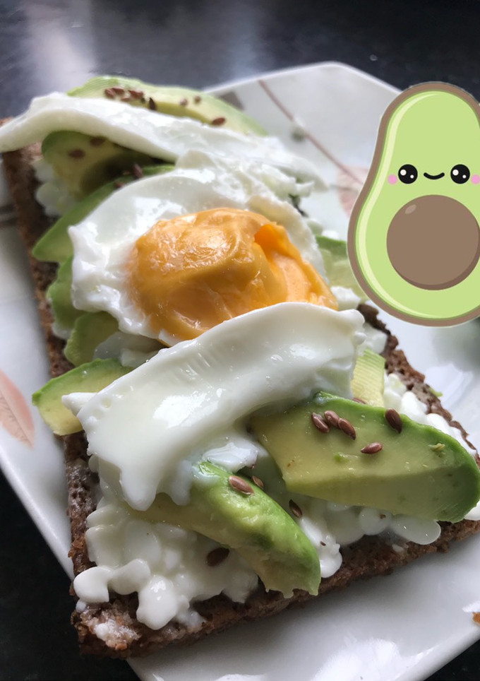 Una foto de Tosta de Aguacate saludable 🥑