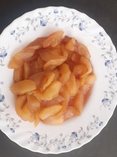 عکسی از دستور دسر سیب دارچینی