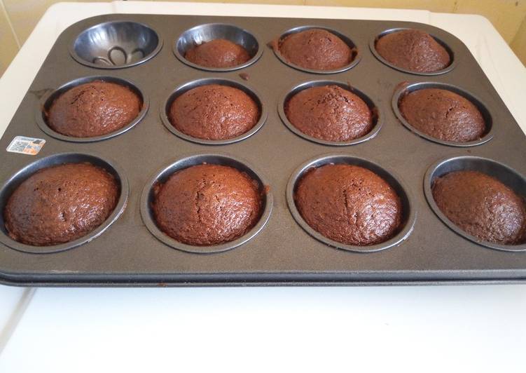 Simple Way to Prepare Super Quick Homemade Mini Chocolate Muffins