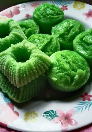 Foto resep Apem pandan