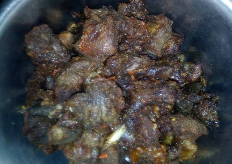 Pepper sauced beef