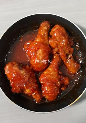 Foto resep Ayam Goreng Tepung Saos Padang