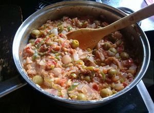 Una foto de Atún "casi" a la veracruzana