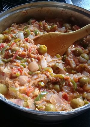 Una foto de Atún "casi" a la veracruzana