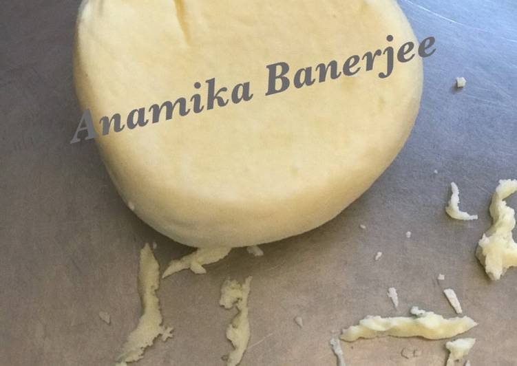 Easiest Way to Make Homemade Homemade Paneer 🧀