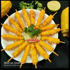 A picture of Cornsticks.