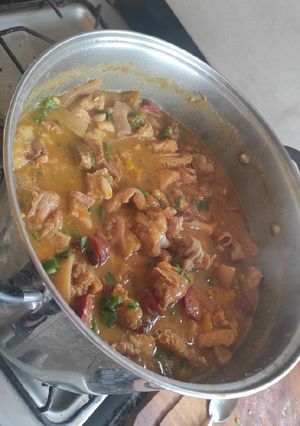 Una foto de Locro argentino