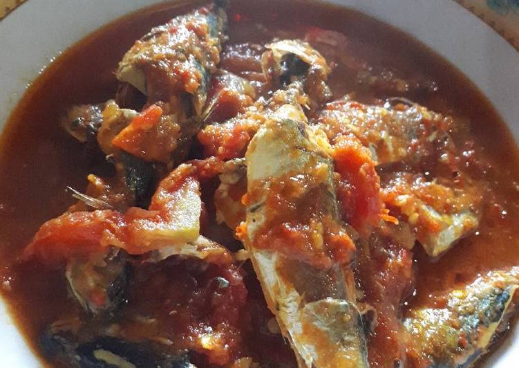 Resep Ikan layang masak sarden Anti Gagal