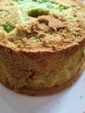 Pandan chiffon cake non keto