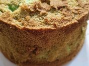 A picture of pandan cake