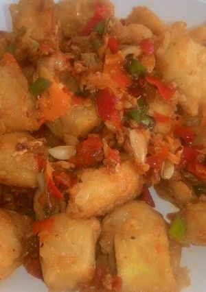 Foto resep Tahu selimut asin pedas