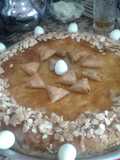 بسطيلة الدجاج واللوز