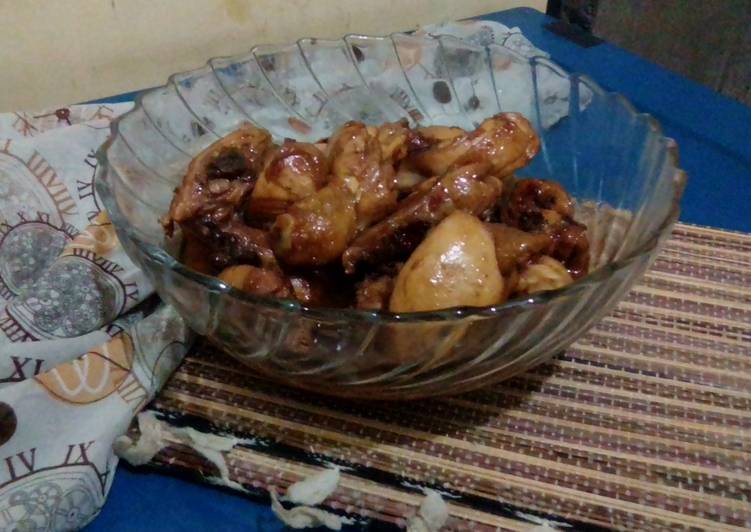 Resep Ayam Ungkep Bumbu Kecap yang mudah