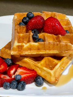 A picture of Waffles.