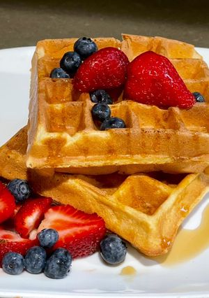 A picture of Waffles.
