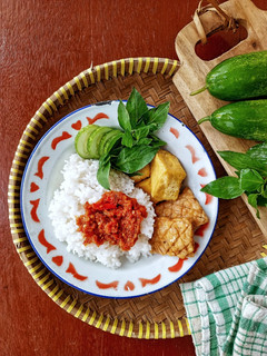 Foto resep Sego Sambel Teprok