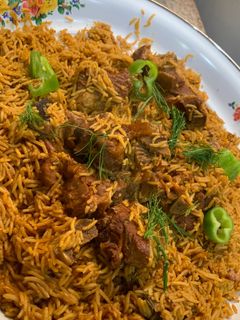 صورة لوصفة كبسه حاشي حمرا 😋