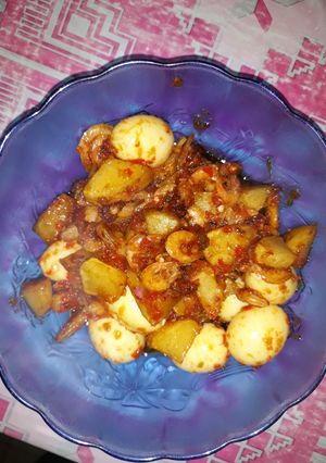 Foto resep Sambel telur puyuh