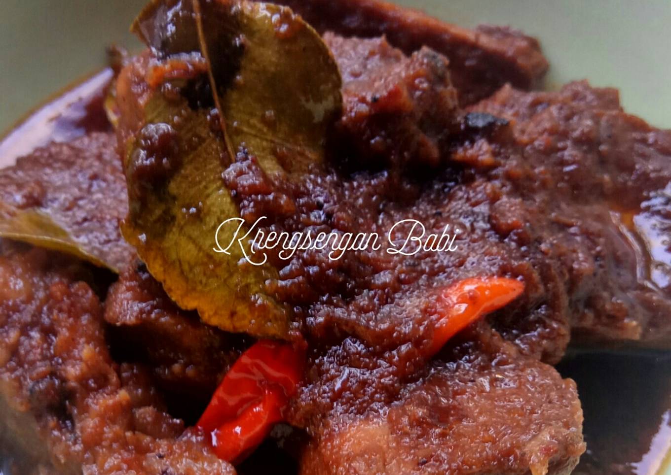 Krengsengan Babi (Bumbu Instant)