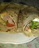 Wrap De Carne y Pollo!!!