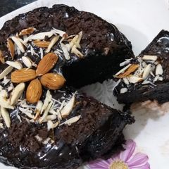 Moist chocolate cake 🎂🎂 A picture of Moist chocolate cake 🎂🎂.