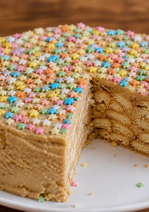Une photo de Gâteau sans cuisson