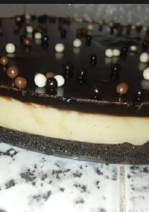 صورة لوصفة كيك 3 طبقات شوكولاته لذيذة