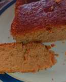 Mi primera receta de queque vegano