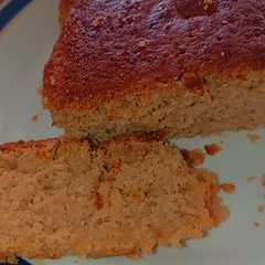 Una foto de Mi primera receta de queque vegano
